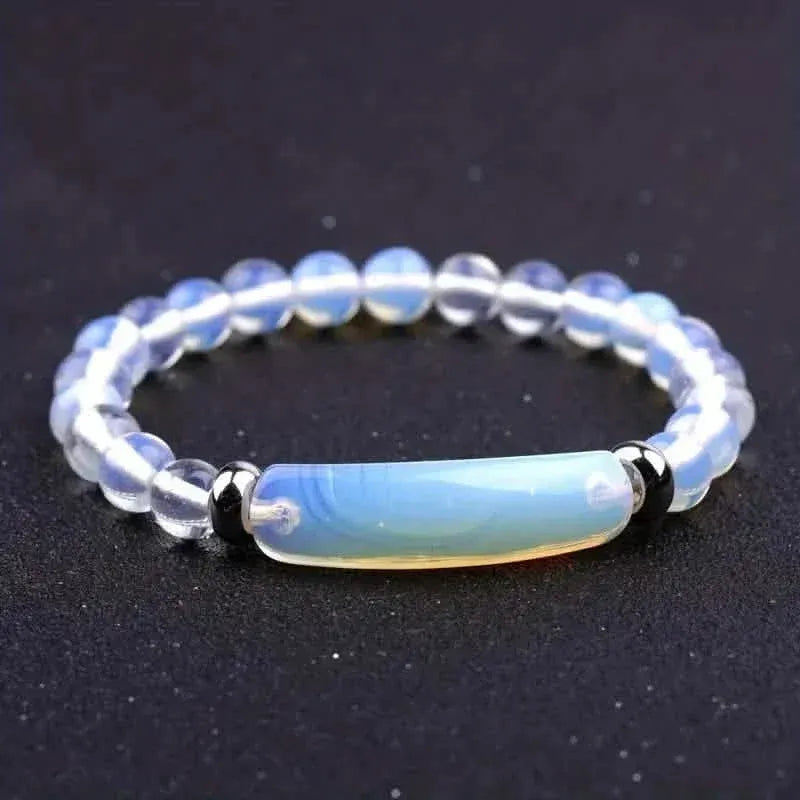 Natural Gemstone Crystal Rough Bracelet - A-1 Thread Vault