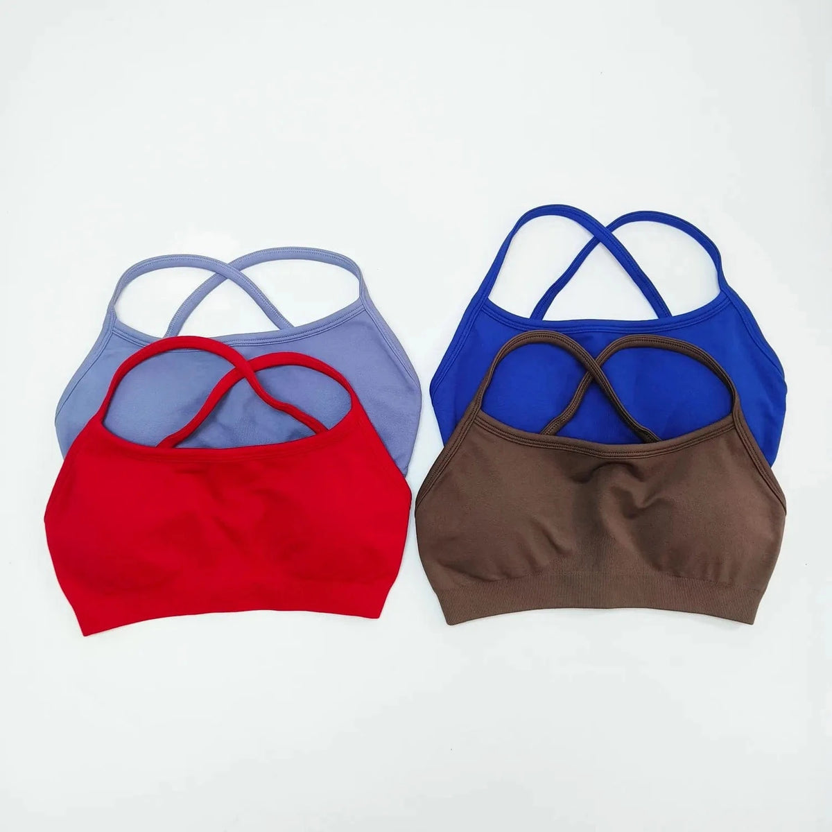 NCLAGEN Seamless Sports Yoga Bra - Women's Fitness Gym Activewear - A-1 Thread Vault (6)