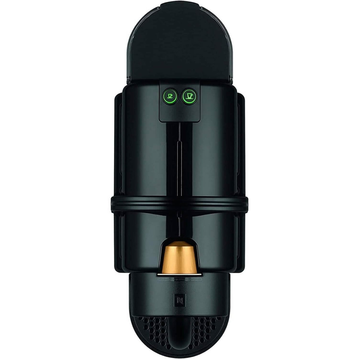 Nespresso Inissia Espresso Machine by De'Longhi 24 Oz. - Black (Refurbished) - A-1 Thread Vault