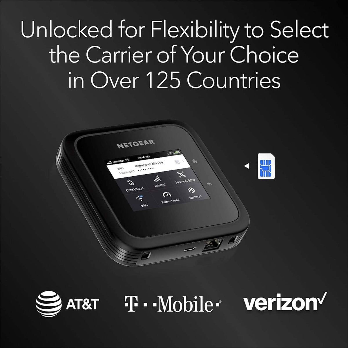 NETGEAR Nighthawk M6 Pro 5G Mobile Hotspot (Refurbished) - A-1 Thread Vault