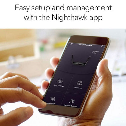 Netgear Nighthawk WiFi 6 (RAX120) AX6000 12-Stream Dual-Band Gigabit Router (Refurbished) - A-1 Thread Vault