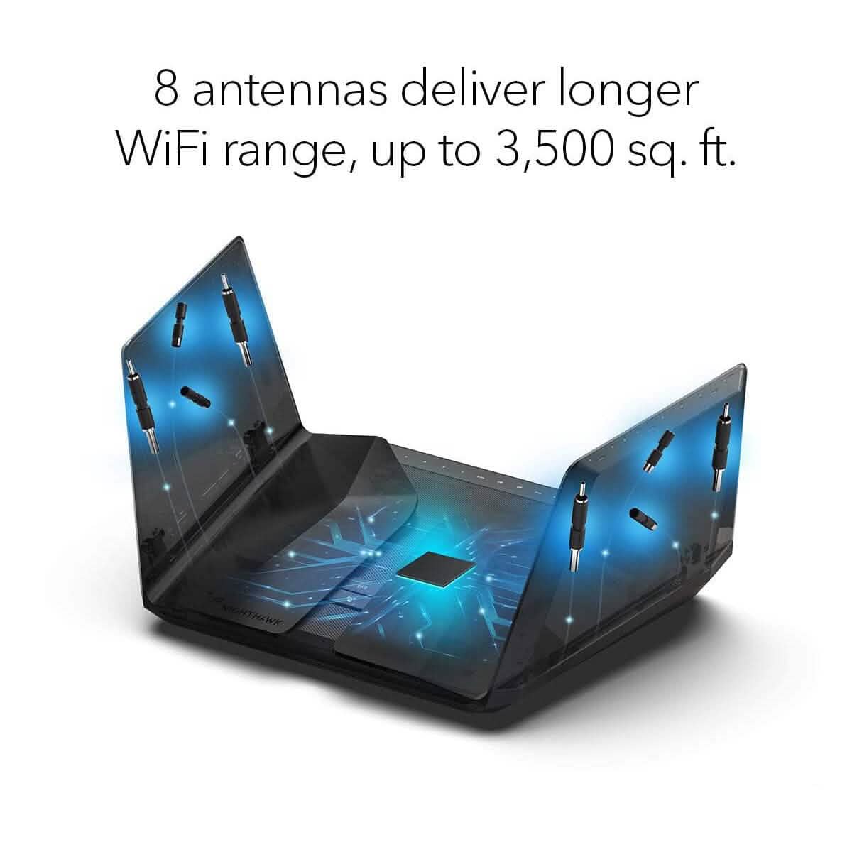 NETGEAR Nighthawk WiFi 6 Router RAX120 (Refurbished) - A-1 Thread Vault