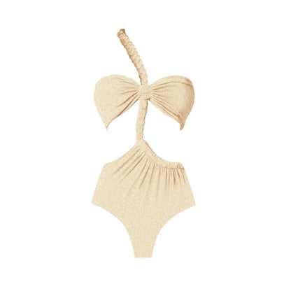 New 3Pcs Crochet Bikini Women Swimsuit Sexy Swimwear Halter Biquini Push Up Swim Suit Strappy Bodysuit Female Bathsuit Beachwear - A-1 Thread Vault
