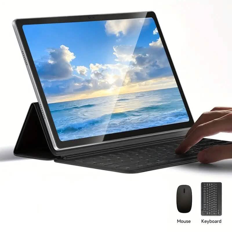 Android 14 Tablet 10.1" 12GB RAM 128GB ROM with Keyword and Mouse - A-1 Thread Vault