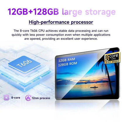 Android 14 Tablet 10.1" 12GB RAM 128GB ROM with Keyword and Mouse - A-1 Thread Vault