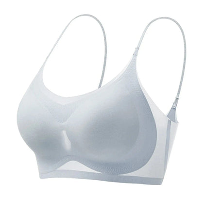 New Summer Seamless Ultra-Thin Ice Silk Bra Women Sexy Push Up Bra Intimates Wireless Bralette Underwear Air Cooling Brassiere - A-1 Thread Vault