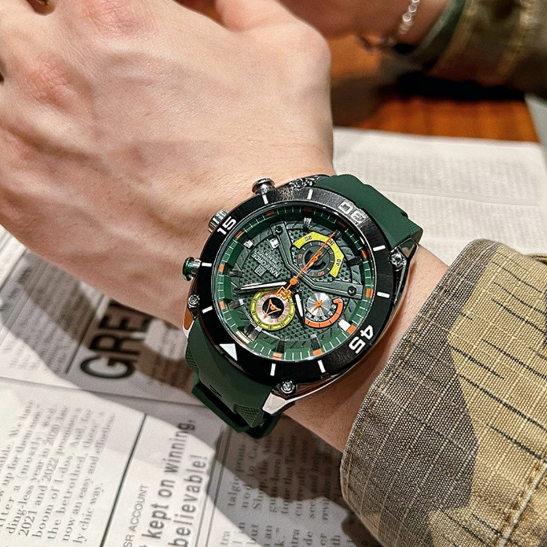 New Youth Outdoor Sports And Casual Silicone Band Color Watrproof Watch - A-1 Thread Vault