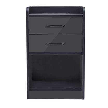 Nightstand with Charging Station and LED Lights - A-1 Thread Vault