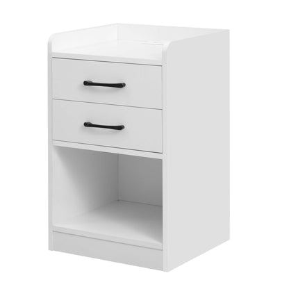 Nightstand with Charging Station and LED Lights - A-1 Thread Vault