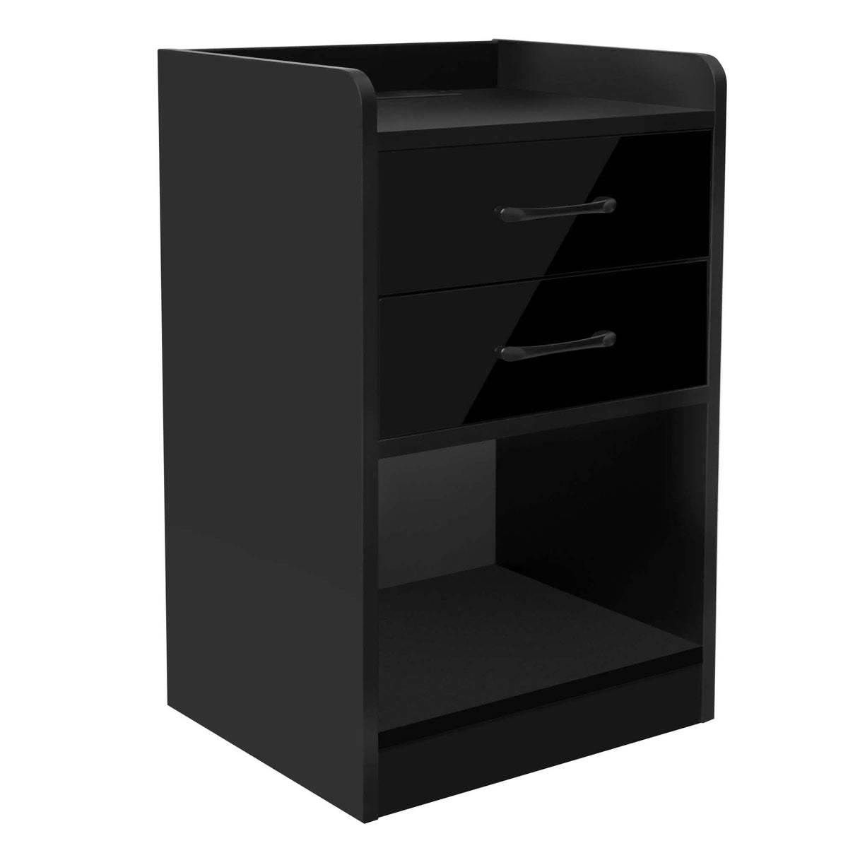 Nightstand with Charging Station and LED Lights - A-1 Thread Vault