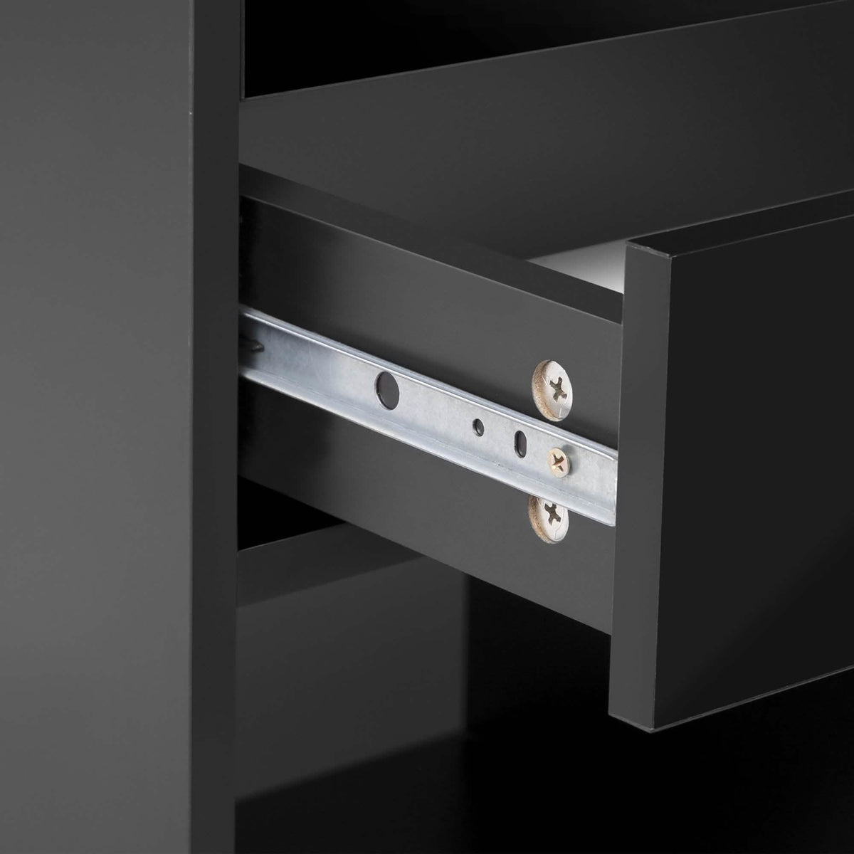 Nightstand with Charging Station and LED Lights - A-1 Thread Vault
