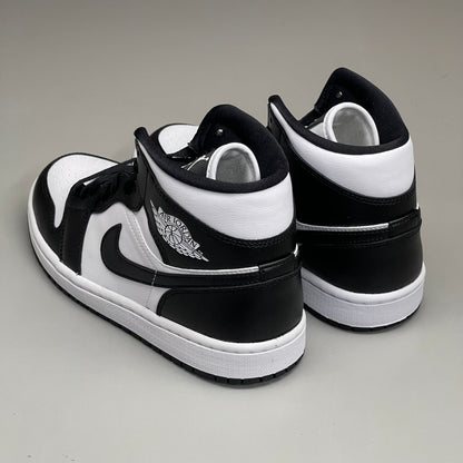 NIKE AIR JORDAN 1 Mid Panda Shoe Women's Sz 8 Black / White DV0991-101 (New) - A-1 Thread Vault