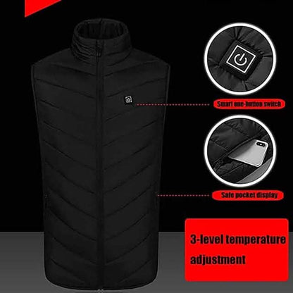 Nine Districts Intelligent Heating Vest Electric Heating - A-1 Thread Vault