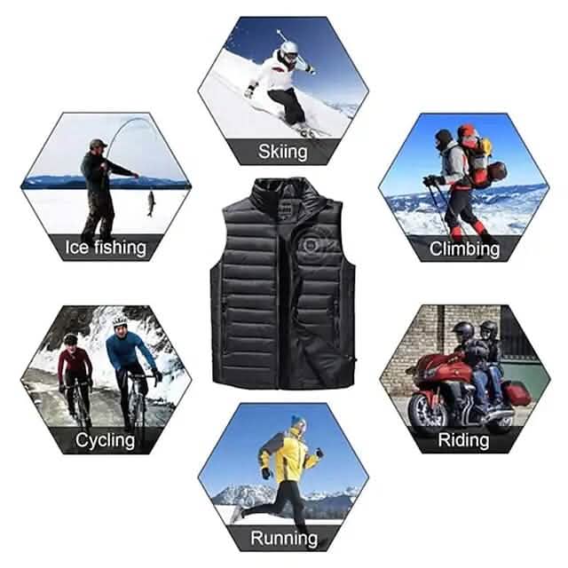Nine Districts Intelligent Heating Vest Electric Heating - A-1 Thread Vault