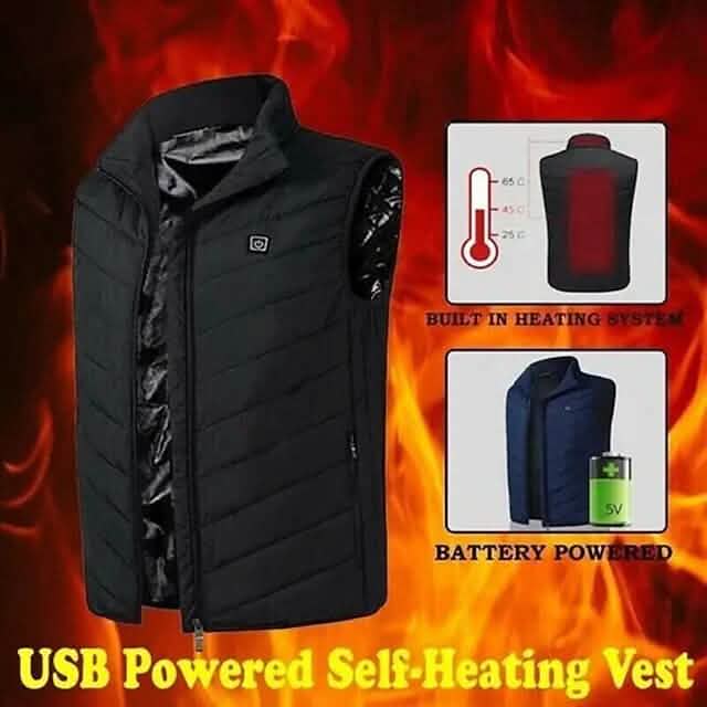 Nine Districts Intelligent Heating Vest Electric Heating - A-1 Thread Vault