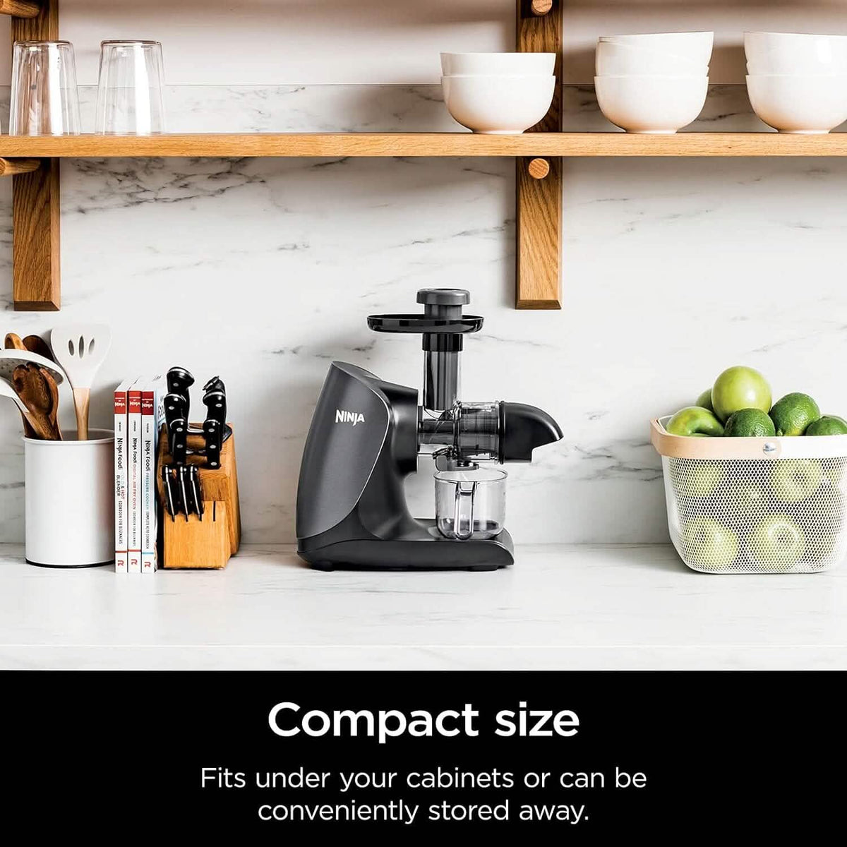 Ninja JC101 Cold Press Pro Juicer 1st Generation Graphite (Refurbished) - A-1 Thread Vault