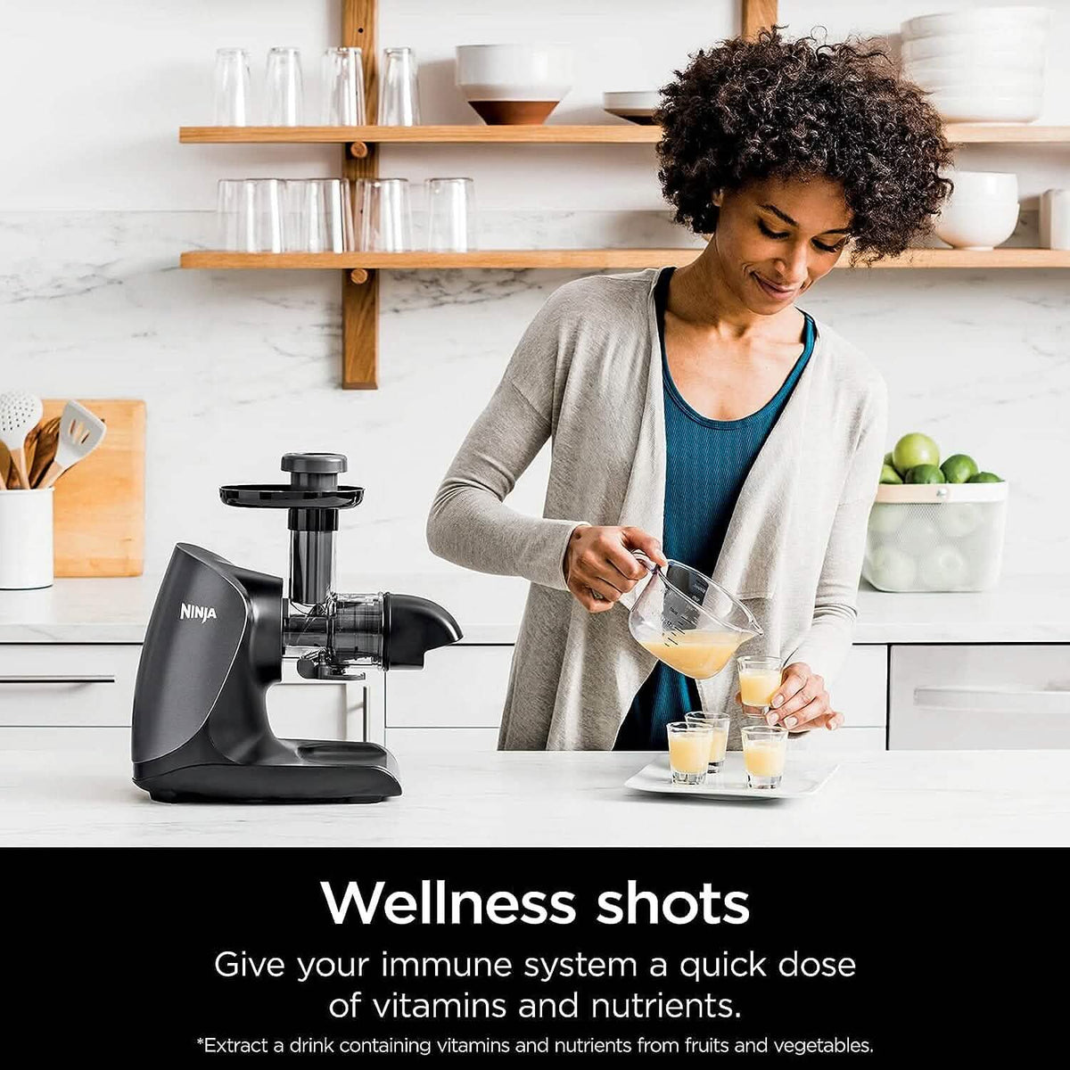 Ninja JC101 Cold Press Pro Juicer 1st Generation Graphite (Refurbished) - A-1 Thread Vault