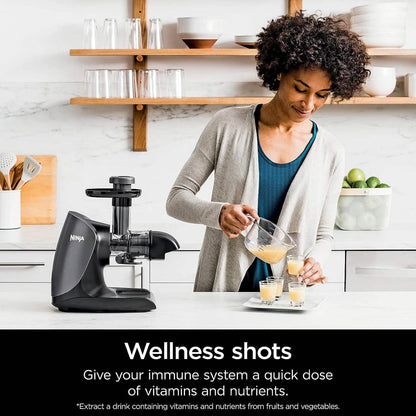 Ninja JC101 Cold Press Pro Juicer 1st Generation Graphite (Refurbished) - A-1 Thread Vault