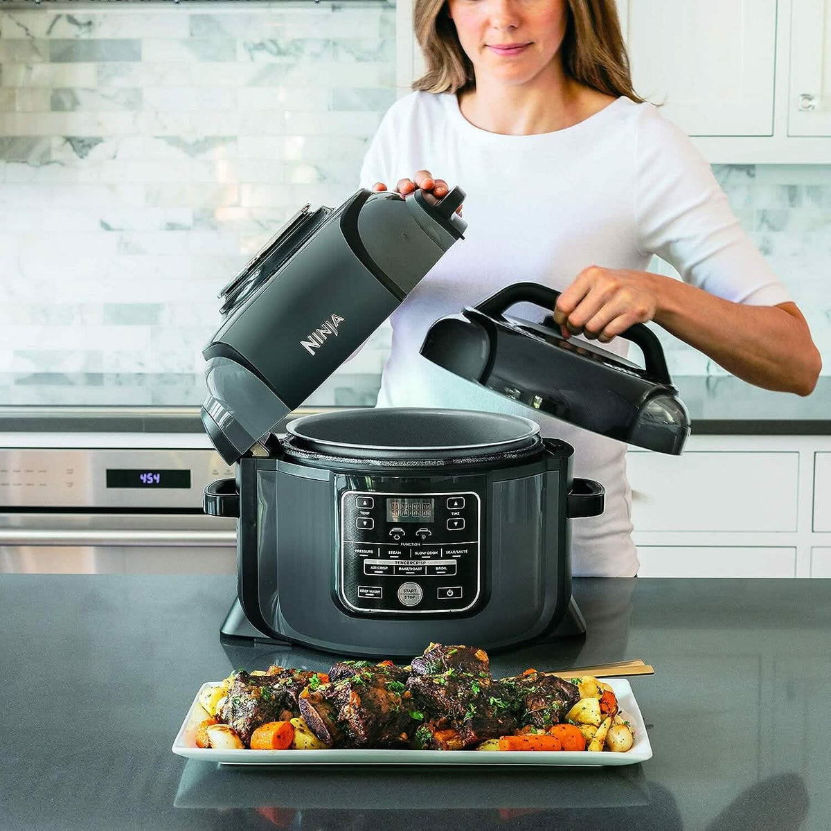 Ninja Pressure Cookers & Canners, 6.5 qt, Black (Refurbished) - A-1 Thread Vault
