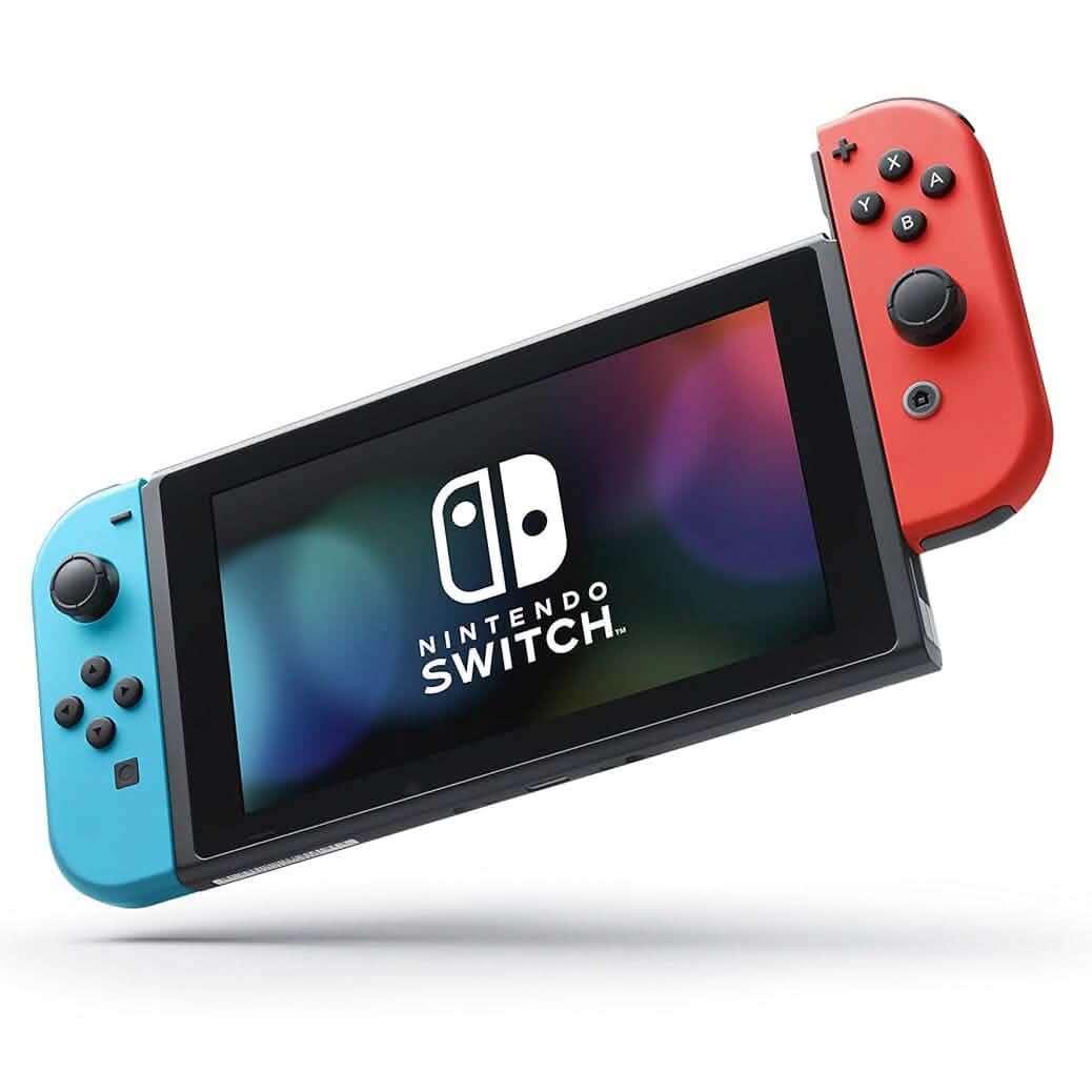 Nintendo Switch – OLED Model w/ Neon Red & Neon Blue Joy-Con (Refurbished) - A-1 Thread Vault