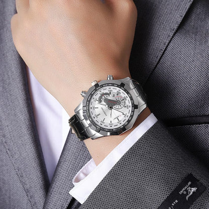 Non-mechanical Calendar Business Watch Men - A-1 Thread Vault