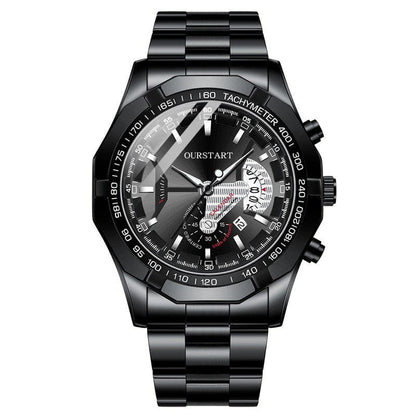 Non-mechanical Calendar Business Watch Men - A-1 Thread Vault