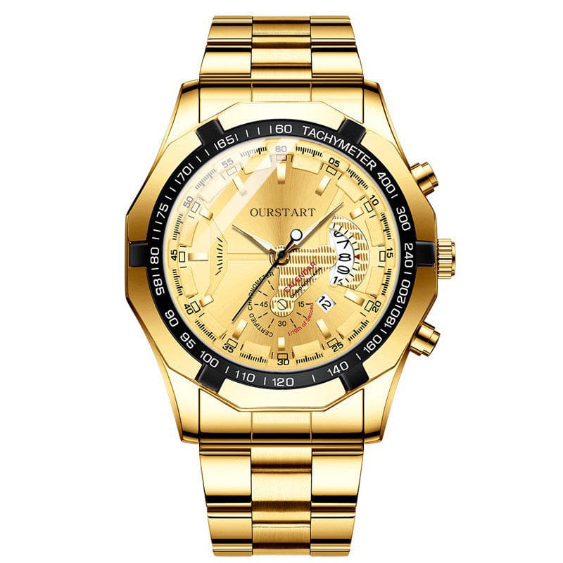 Non-mechanical Calendar Business Watch Men - A-1 Thread Vault