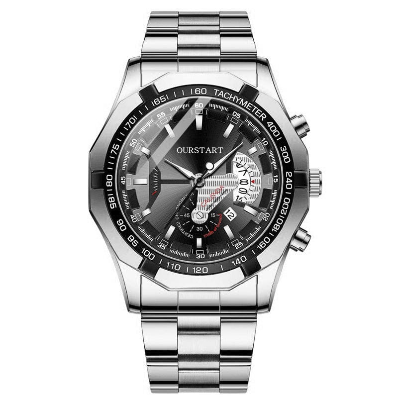 Non-mechanical Calendar Business Watch Men - A-1 Thread Vault