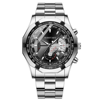 Non-mechanical Calendar Business Watch Men - A-1 Thread Vault