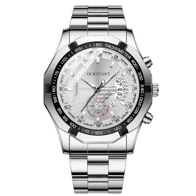 Non-mechanical Calendar Business Watch Men - A-1 Thread Vault