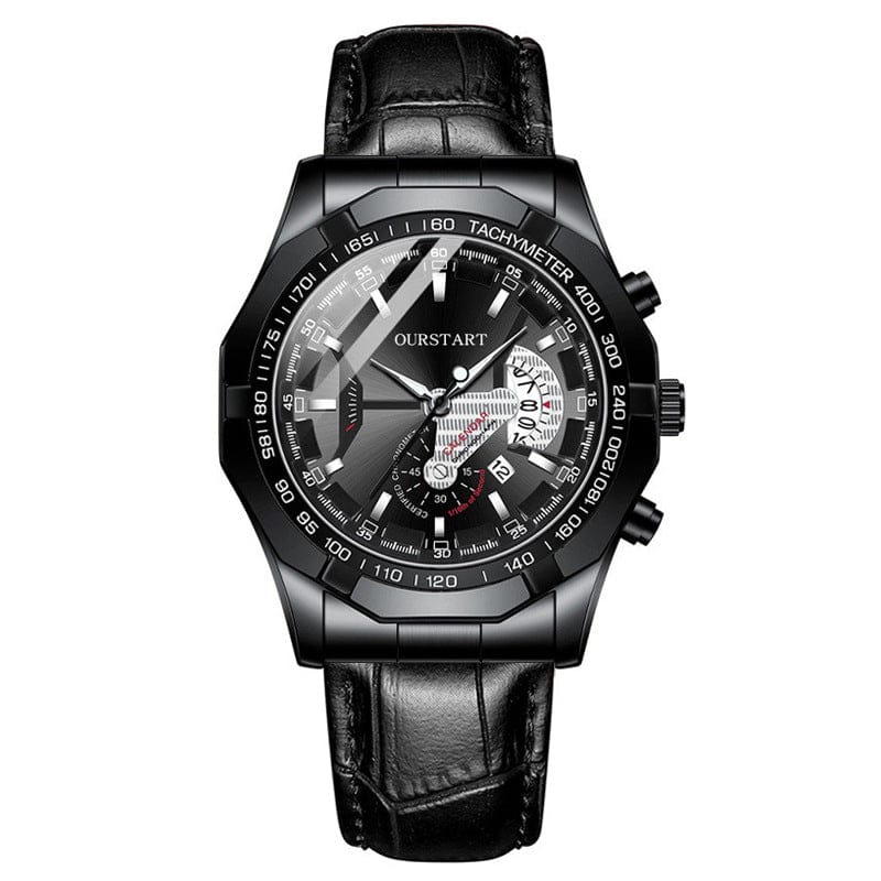 Non-mechanical Calendar Business Watch Men - A-1 Thread Vault