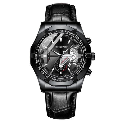 Non-mechanical Calendar Business Watch Men - A-1 Thread Vault