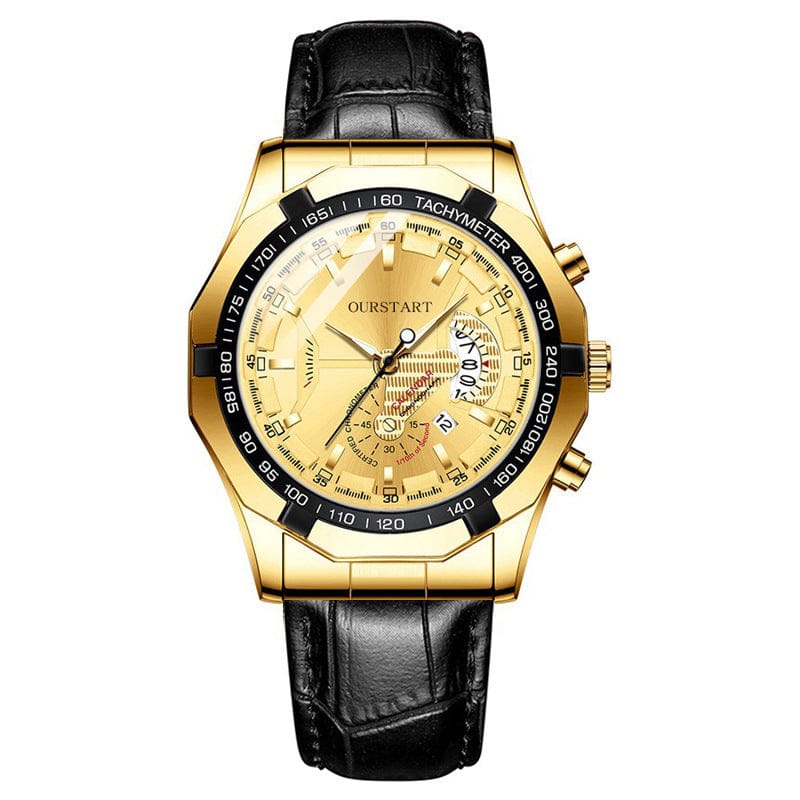 Non-mechanical Calendar Business Watch Men - A-1 Thread Vault