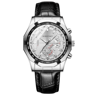 Non-mechanical Calendar Business Watch Men - A-1 Thread Vault