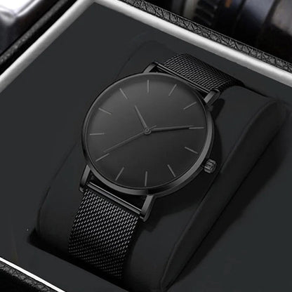 Non-mechanical Mens Quartz Watch - A-1 Thread Vault