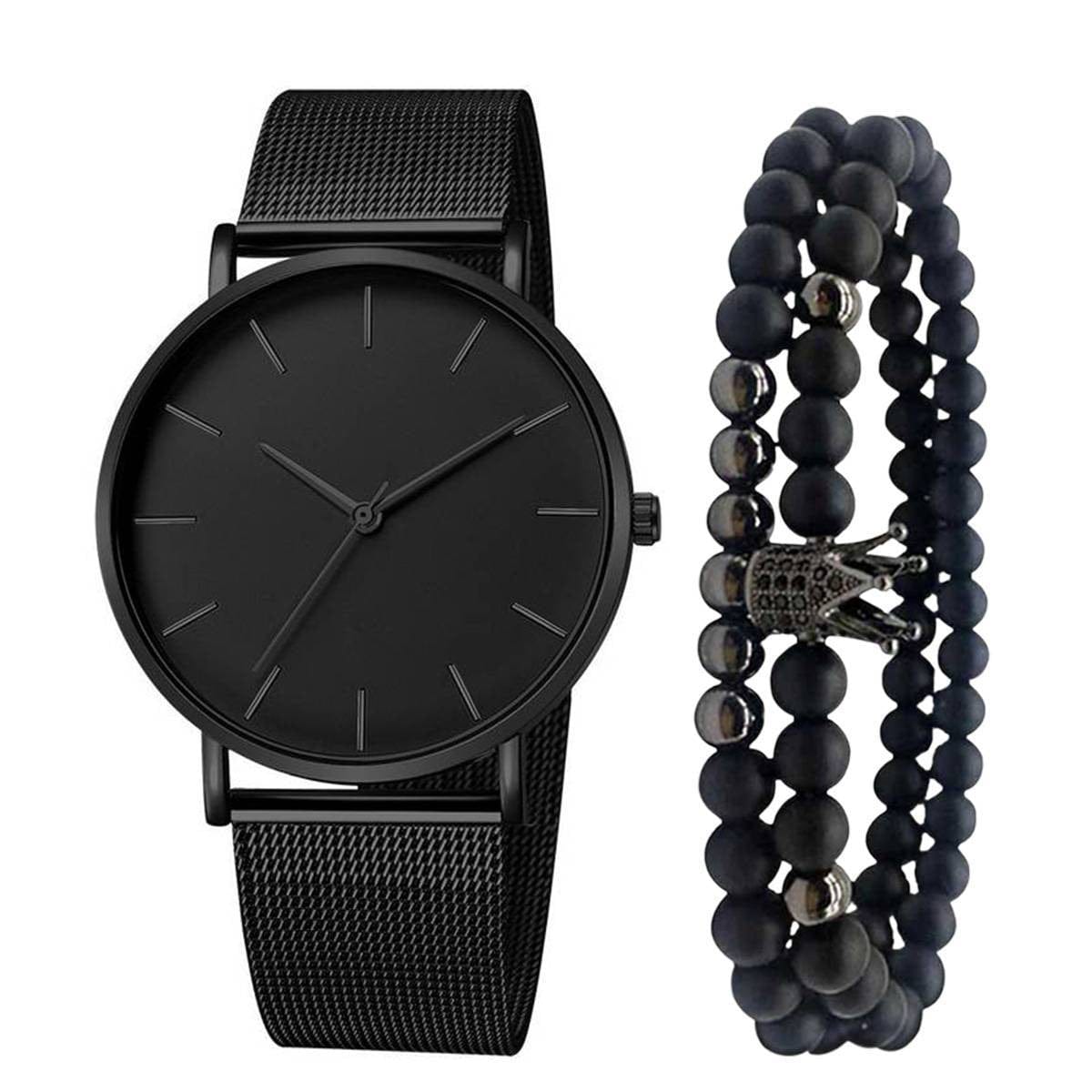 Non-mechanical Mens Quartz Watch - A-1 Thread Vault