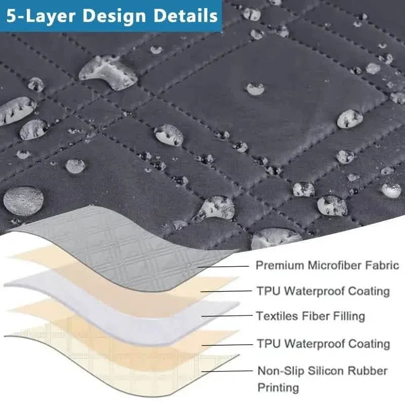 Non Slip Recliner Chair Cover, Washable Reclining Chair/Furniture Protector - A-1 Thread Vault
