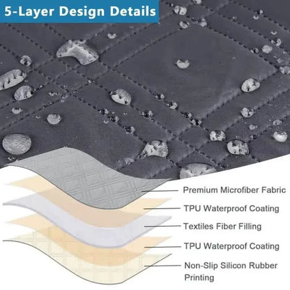 Non Slip Recliner Chair Cover, Washable Reclining Chair/Furniture Protector - A-1 Thread Vault