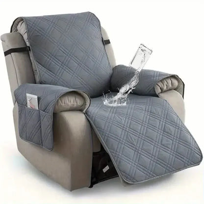 Non Slip Recliner Chair Cover, Washable Reclining Chair/Furniture Protector - A-1 Thread Vault