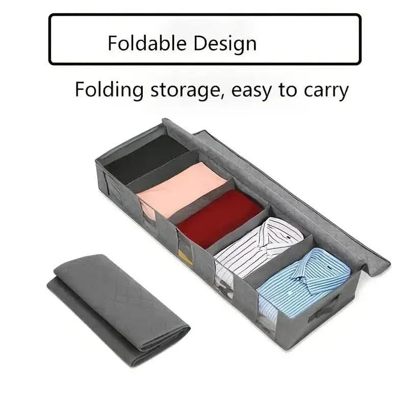 Nordic Quilt Bag Clothes Storage Box Under Bed Storage - A-1 Thread Vault