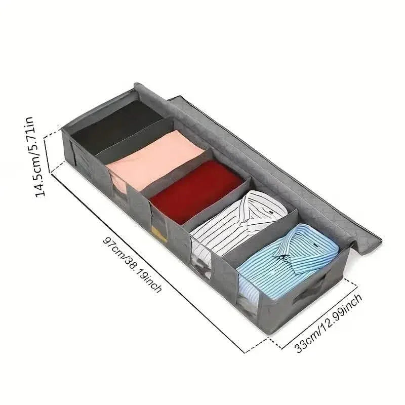 Nordic Quilt Bag Clothes Storage Box Under Bed Storage - A-1 Thread Vault
