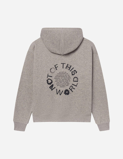 Not of This World Beige Unisex Hoodie - A-1 Thread Vault