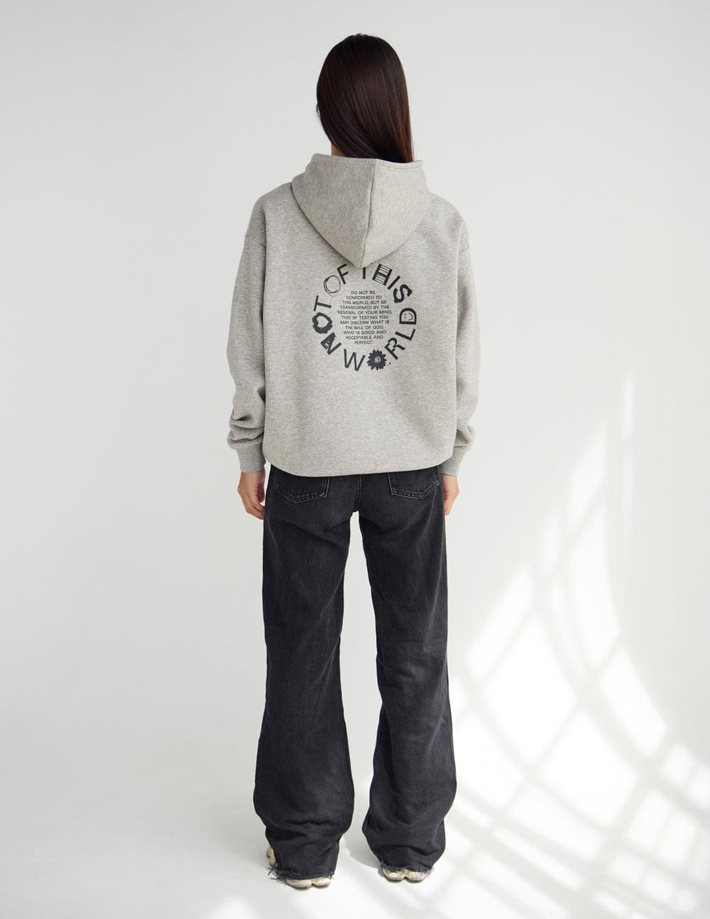 Not of This World Beige Unisex Hoodie - A-1 Thread Vault