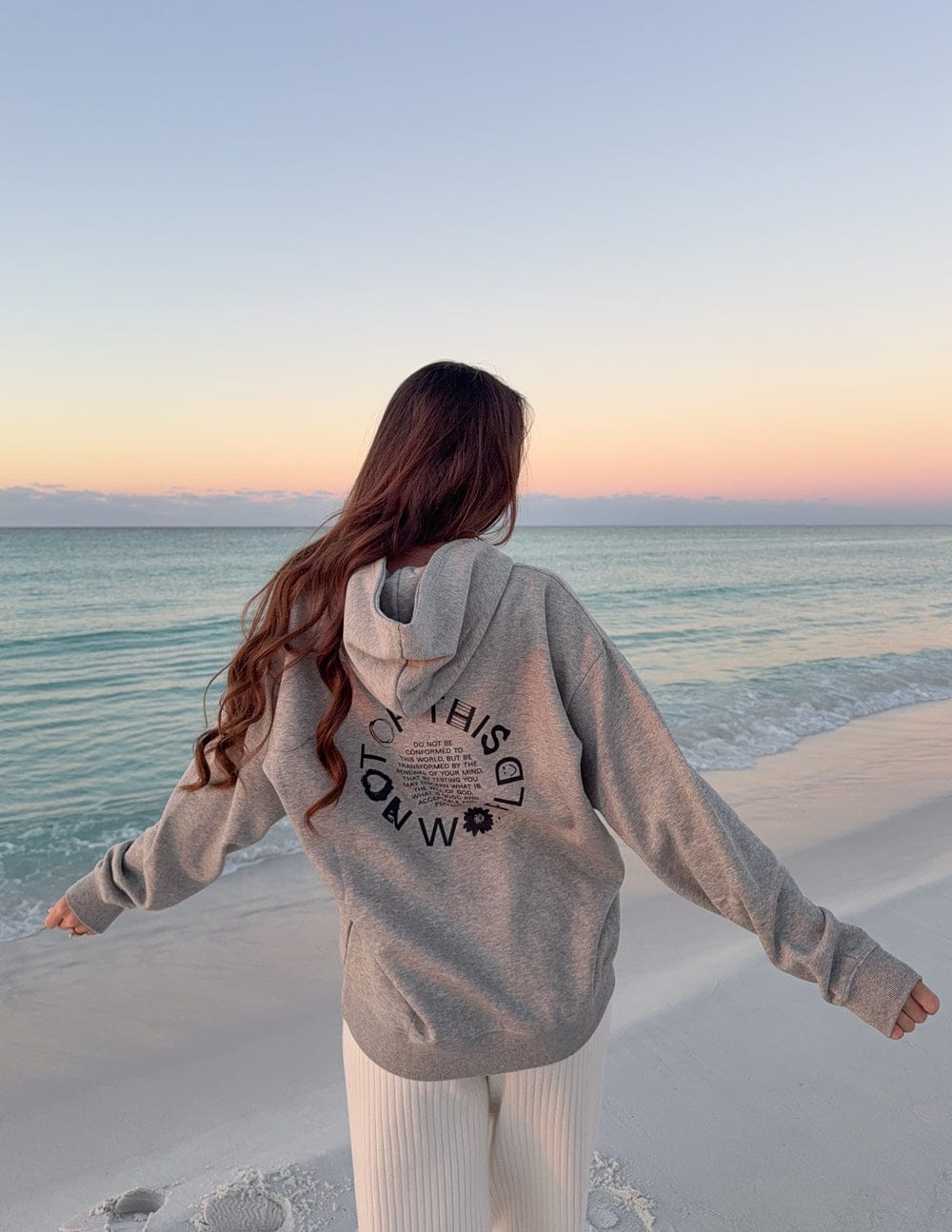Not of This World Beige Unisex Hoodie - A-1 Thread Vault