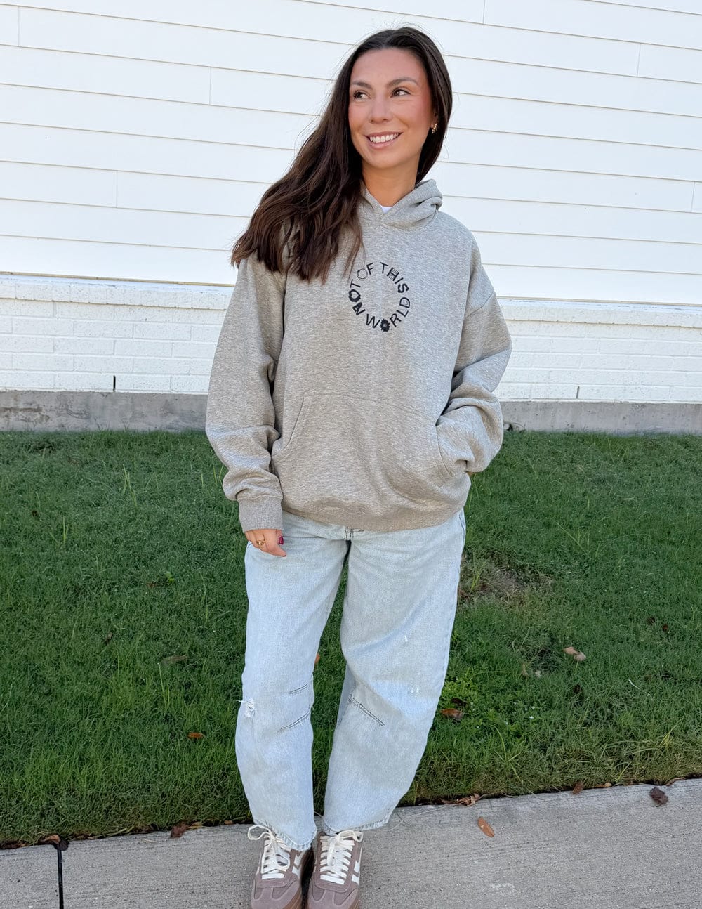 Not of This World Beige Unisex Hoodie - A-1 Thread Vault