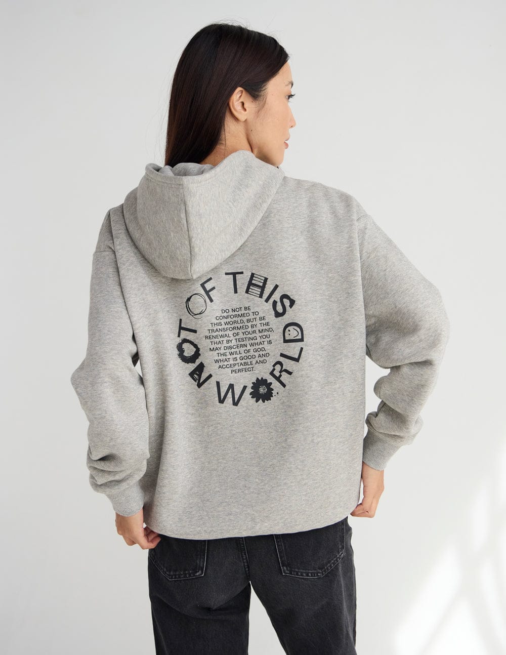 Not of This World Beige Unisex Hoodie - A-1 Thread Vault