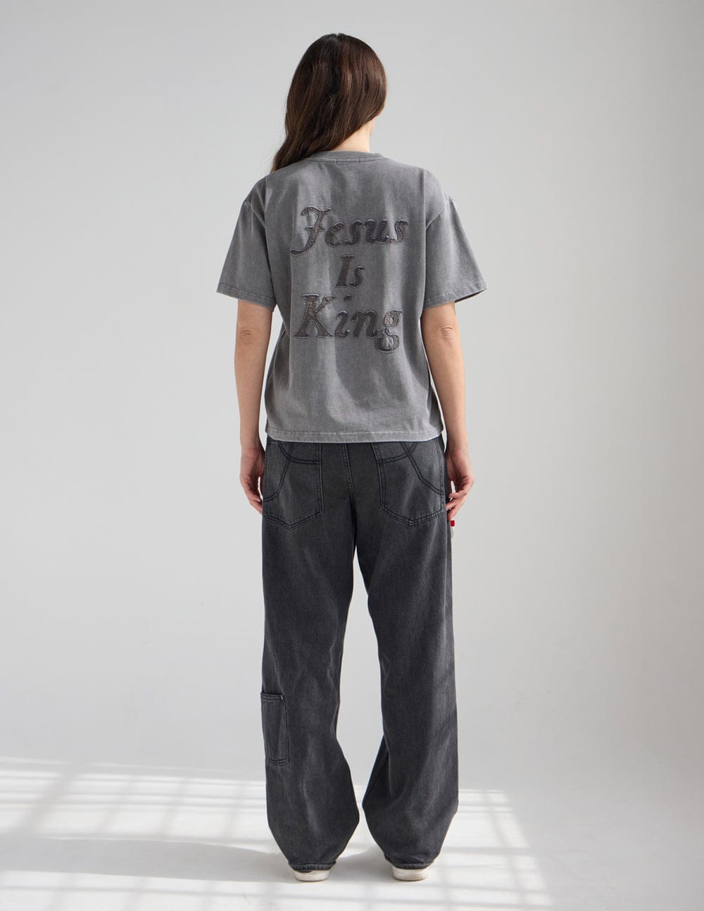 Not Sorry Jesus Is King Heavyweight Tee - A-1 Thread Vault
