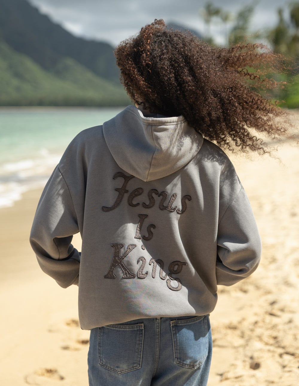 Not Sorry Jesus Is King Unisex Hoodie - A-1 Thread Vault