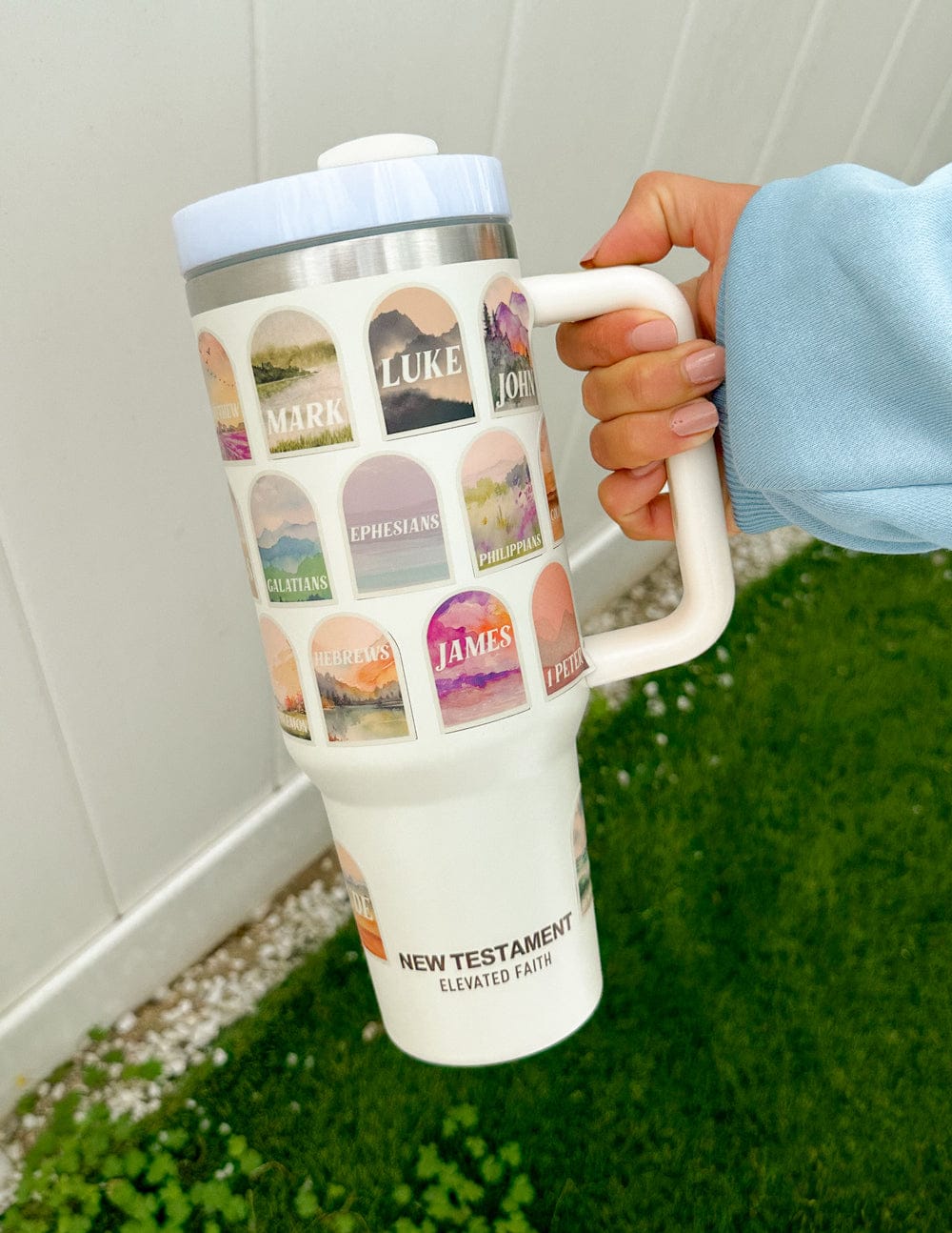 NT Bible Checklist 40 oz Tumbler - A-1 Thread Vault