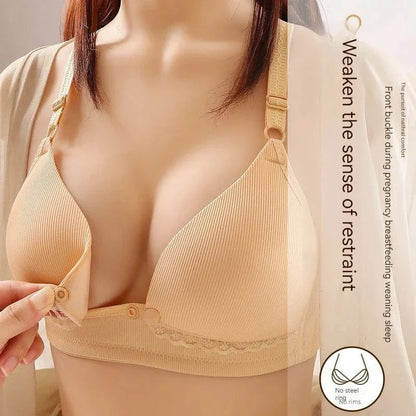 Nursing Bra Without Bones Maternity Bras Pregnancy Clothes Prevent Sagging Breastfeeding Women Lactancia Feeding Bras Discounts - A-1 Thread Vault